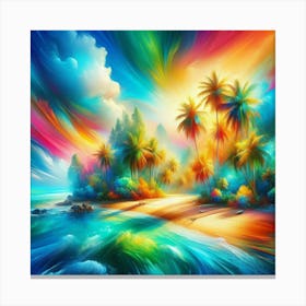 Tropical Paradise 1 Canvas Print