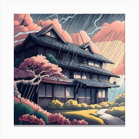 Japanese House 2 Canvas Print