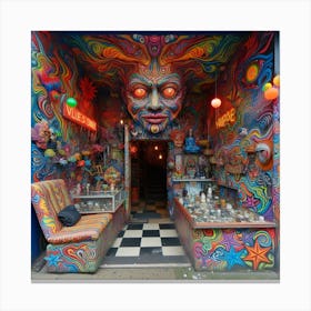 streetside head shop Canvas Print