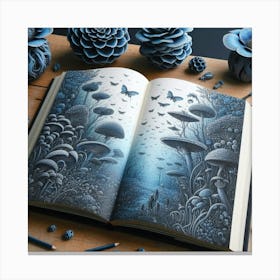 Book Art 1 Canvas Print