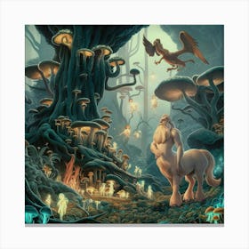 Fairytale Forest 2 Canvas Print
