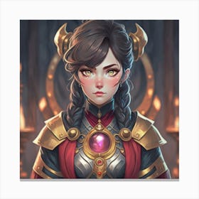 Mira Emberheart Canvas Print