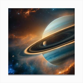 Saturn 9 Canvas Print