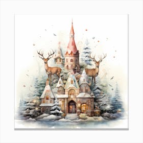 Stitched Yule Canvas Serenity Canvas Print