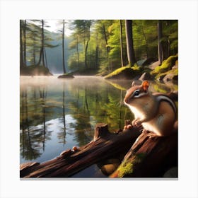 Chipmunk 2 Canvas Print