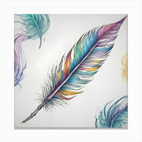 Feathers 11 Canvas Print