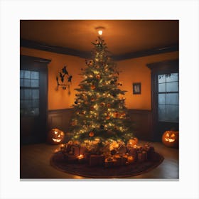 Halloween Tree 1 Canvas Print