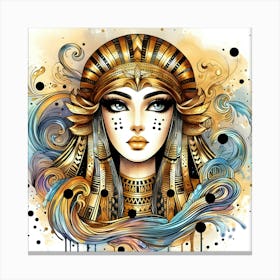 Egyptian Woman 28 Canvas Print