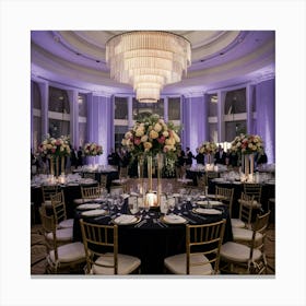 Wedding Reception 6 Canvas Print