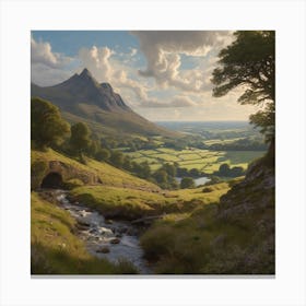 Wye Valley Canvas Print