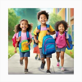 Back To School Canvas Print