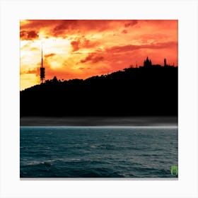 Sunset Barcelona 20190913 70rt2pub Canvas Print