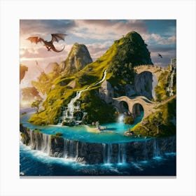 A Captivating 3d Rendered Image Of An Imaginary Is V3pfr1cmtievxudhlge2ka J8isuc1kq Wgzqhnkp5ulg Canvas Print