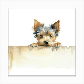 Yorkshire Terrier Dog 1 Canvas Print