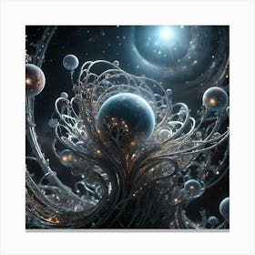 Ethereal Forms 23 Canvas Print