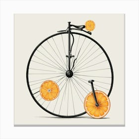 Old Fashioned Bicycle Canvas Print