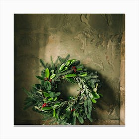 Christmas Wreath 7 Canvas Print