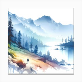 Landscape Painting 65 Canvas Print