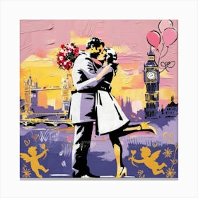 Loved up Canvas Print