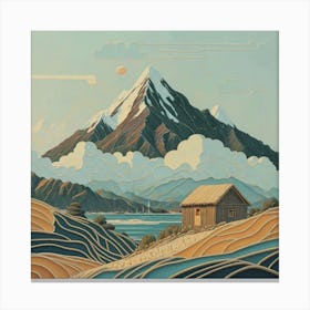 Aeolian Landscape Canvas Print