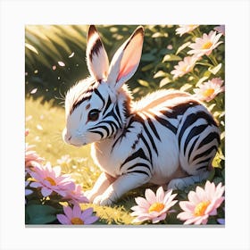 Zebra Canvas Print