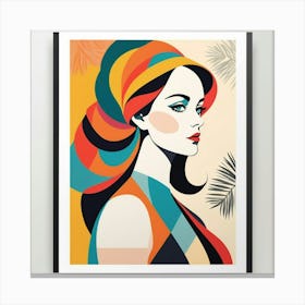 Sexy Girl Print Canvas Print