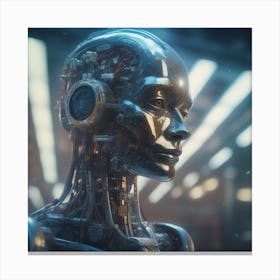 Cyborg 55 Canvas Print