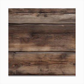 Rustic Wood Wall 1 Canvas Print