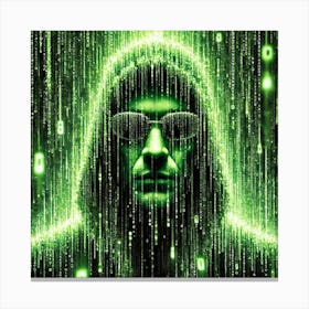 Matrix neo Canvas Print