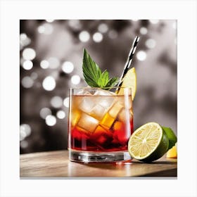 Cocktail 3 Canvas Print