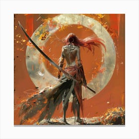 Mark Of The Warrior Canvas Print