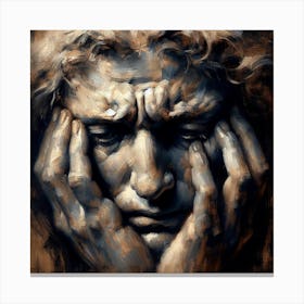 Pain And Sorrow Canvas Print