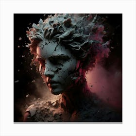 Woman'S Head 1 Canvas Print