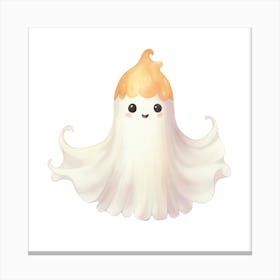 Cute Ghost Canvas Print