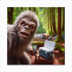 Sasquatch Canvas Print