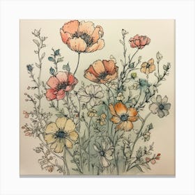 Poppies Canvas Print