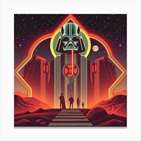 Star Wars Poster 13 Canvas Print