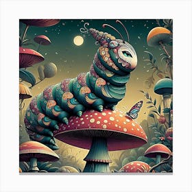 Caterpillar Canvas Print