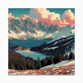 Alpine Serenity 1 1 Canvas Print