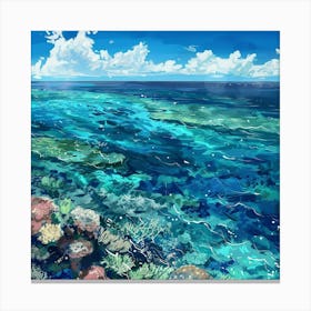 Great Coral Reef Canvas Print