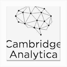 Cambridge Analytica Canvas Print