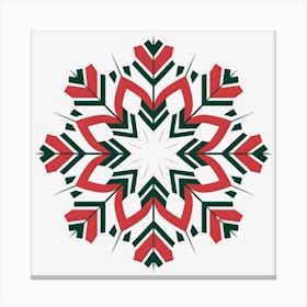 Snowflake Canvas Print