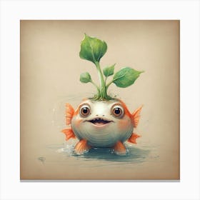 Frog! 13 Canvas Print