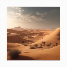 Desert - Desert Stock Videos & Royalty-Free Footage 7 Canvas Print