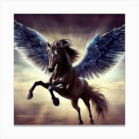 Horse With Wings Canvas Print