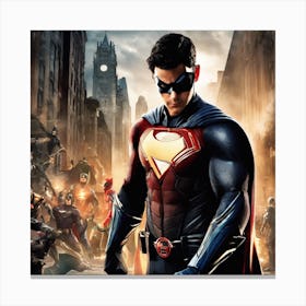 Superman 7 Canvas Print