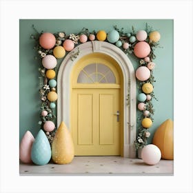 Easter Decor 2 Canvas Print