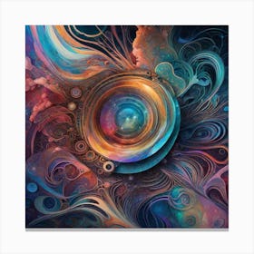 Ethereal Nexus Canvas Print