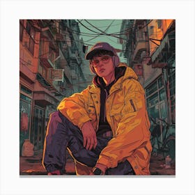 Street Art Canvas Print