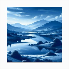 Landscape Painting 7 Canvas Print